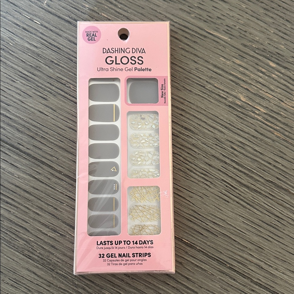NWT dashing diva gloss ultra shine gel palette in All Lined Up